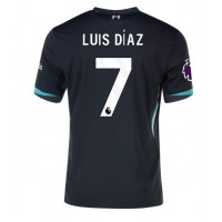 Camisa de Futebol Liverpool Luis Diaz #7 Equipamento Secundário 2024-25 Manga Curta